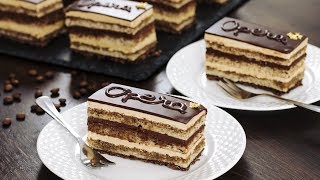 Opera Cake Recipe [upl. by Tamberg]