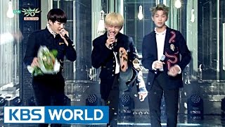 BTS Music Bank BAREFOOT ceremony Music Bank  20161028 [upl. by Reiniar]