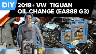 2018  2021 Volkswagen Tiguan Oil Change amp Service Indicator Reset MQB  GTIJettaGolfGen3 TSI [upl. by Carrol]