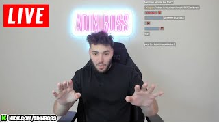 ADIN ROSS KICK STREAM 3525 [upl. by Ardnazil562]