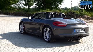 2013 Porsche 981 Boxster S 315hp  DRIVE amp SOUND 1080p FULL HD [upl. by Molli]