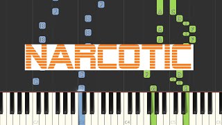 Liquido  Narcotic  Piano Tutorial easy [upl. by Dadinirt]