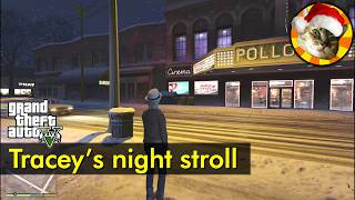 Traceys night stroll in Ludendorff  GTA V [upl. by Morocco]