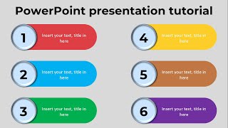 How to make an interactive PowerPoint presentation  PowerPoint basic training [upl. by Nikkie]