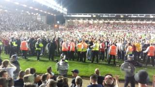 Bristol City vs Bristol Rovers pitch invasion [upl. by Chic]