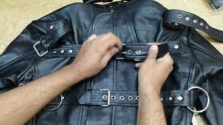 How to make Leather Straitjacket jacket [upl. by Riki517]