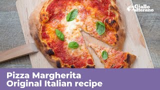 ITALIAN PIZZA MARGHERITA  Original Italian recipe [upl. by Lefty]