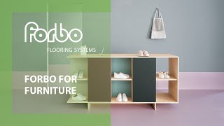 Furniture Linoleum  Forbo Flooring Systems [upl. by Alleda]