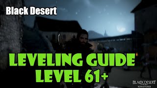 Black Desert Lots of Grind Leveling Guide  61 [upl. by Adachi]