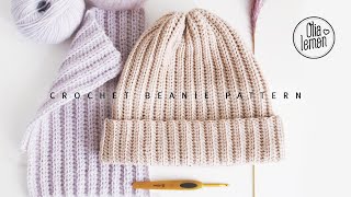 Beanie häkeln mit Olialemon crochet beanie [upl. by Iman502]