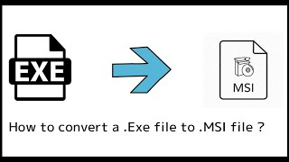 How to Convert EXE to MSI without any software  File Conversion [upl. by Noemys]