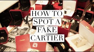 HOW TO SPOT A FAKE CARTIER [upl. by Madra]