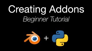 283 Blender Tutorial How to Make Your First Custom Addon in Blender [upl. by Haceber]