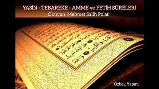 YASİN TEBAREKE AMME ve FETİH Sureleri Hızlı Okuyuş  Mehmet Salih Polat [upl. by Allan64]