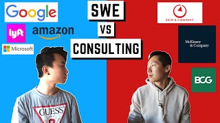 Software Engineering vs Consulting  Which path is better for you Salaries Opportunities etc [upl. by Yeung]