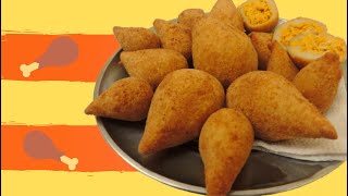 Coxinha Com Massa De Batata [upl. by Ecreip688]