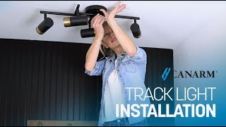 How to Install Track Lighting  Canarm [upl. by Sine]