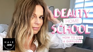 How To Use A Diffuser  Beauty Home School  Haircom By LOreal [upl. by Yarw]