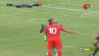 Tunisie  Le vilain geste de Wahbi Khazri contre la Mauritanie [upl. by Esiuqram]