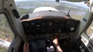 Cessna 152 Takeoff and Landing [upl. by Assirral]