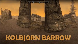 Kolbjorn Barrow Full Walkthrough  Unearthed Quest  Skyrim SE [upl. by Soluk108]