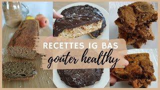 Goûter healthy  recettes faciles de collation saine pour rééquilibrage alimentaire et régime IG bas [upl. by Koller229]