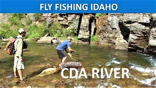 Fly Fishing Idaho Coeur d’Alene River System Idaho July Series Episode  54 [upl. by Ardeed]