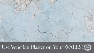 How to Use Venetian Plaster on Your WALLS [upl. by Limoli]