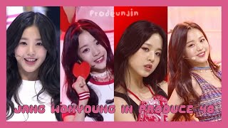 jang wonyoung all stage in produce 48  prodeunjin [upl. by Ydisahc]