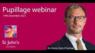 Pupillage Webinar [upl. by Acirem]