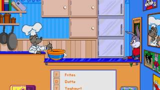 Lapin Malin Maternelle 2 Reader Rabbit Preschool Partie 21 ABC Resto  Billet 4 [upl. by Eniarol]