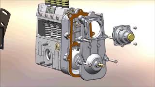 Scroll Metering  Diesel Multiple Plunger  Jerk Type Pump [upl. by Ahsilrak]