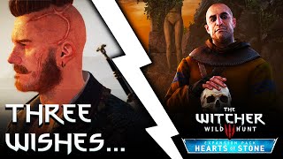 Witcher 3 Reactions to Gaunter ODimm mark outside Hearts of Stone [upl. by Berri497]