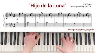 Mecano  Hijo de la Luna piano version [upl. by Remliw]