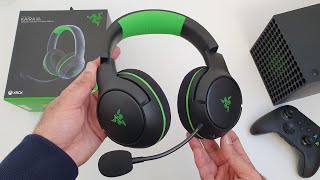 BEST Xbox Wireless Headset Under 100  Razer Kaira Unboxing and Setup Review [upl. by Noremac]