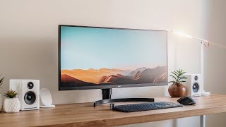 LG Ultra Wide Monitor Review 34WN750 [upl. by Buonomo]