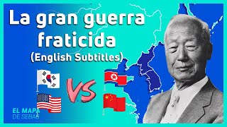 🇰🇵🆚🇰🇷La GUERRA de COREA en 10 minutos 🇰🇵🆚🇰🇷  El Mapa de Sebas [upl. by Llimaj430]