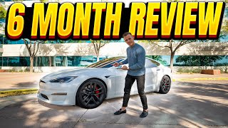 Tesla Model S Plaid My HONEST 6 Month Review [upl. by Ragde686]