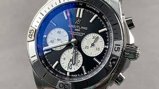 Breitling Chronomat B01 AB0134101B1A1 Breitling Watch Review [upl. by Tran]