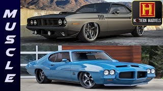 HISTORY OF MUSCLE CARS 🏁 Olds Rocket 88  Pontiac GTO John DeLoreon Harley Earl amp Carroll Shelby [upl. by Asiluj]