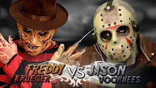 Freddy Krueger vs Jason Voorhees Batalla de Rap Especial Halloween  Keyblade [upl. by Odrawde]