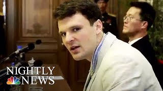 American Otto Warmbier Dies After Being Released By North Korea  NBC Nightly News [upl. by Ynor]