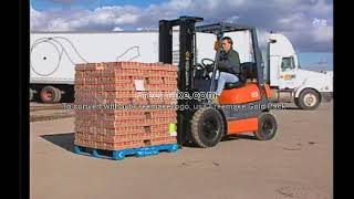 ForkLift Training By Toyota  Version English Counterbalance Lift Trucks [upl. by Jorin]