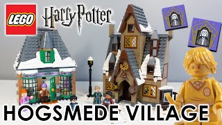 LEGO Harry Potter 2021 Hogsmede Village Visit 76388 Review [upl. by Geoff854]