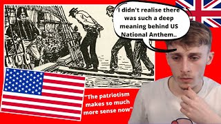 British Guy Learns About The US National Anthems History quotStar Spangled Banner As You Never Heardquot [upl. by Ilrebmik]