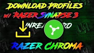 How to Import Razer Chroma Profiles  Razer Synapse 3 [upl. by Crissie644]