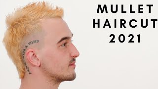 Mohawk Mullet Haircut Tutorial  TheSalonGuy [upl. by Ttoille]