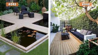 100 Simple Small Backyard Ideas  Beautiful Backyard Landscaping [upl. by Zoha]