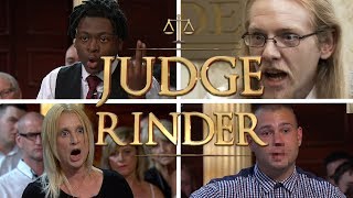 Angriest Courtroom Outbursts  Judge Rinder [upl. by Anaitsirhc]