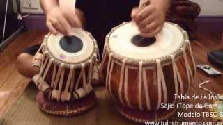 Tabla de La India Tope de Gama TBSC S [upl. by Tertius]